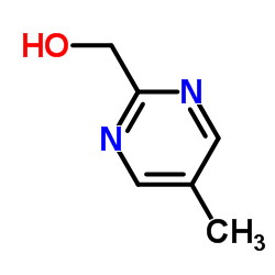 (5-甲基嘧啶-2-基)甲醇结构式