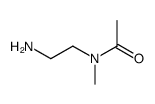 N-(2-aminoethyl)-N-methylacetamide Structure