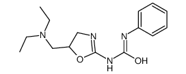 1-[5-(diethylaminomethyl)-4,5-dihydro-1,3-oxazol-2-yl]-3-phenylurea Structure