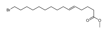 methyl 15-bromopentadec-5-enoate结构式