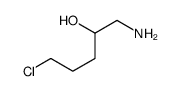 1-amino-5-chloropentan-2-ol Structure