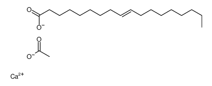 (acetato-O)(oleato-O)calcium Structure