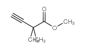 2,2-Dimethyl-3-butynoic Acid Methyl Ester structure