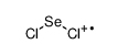 Selenium(1+), dichloro结构式