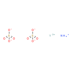 ammonium yttrium(3+) disulphate picture