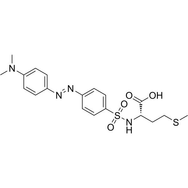 dabsyl-l-methionine Structure