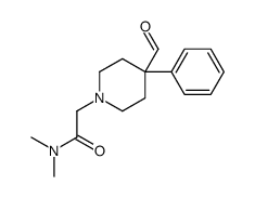 2-(4-formyl-4-phenylpiperidin-1-yl)-N,N-dimethylacetamide结构式