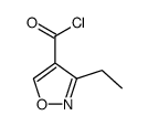 3-ethyl-1,2-oxazole-4-carbonyl chloride结构式