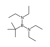 N-[tert-butyl(diethylamino)boranyl]-N-ethylethanamine Structure