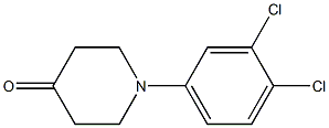 1-(3,4-dichlorophenyl)piperidin-4-one结构式