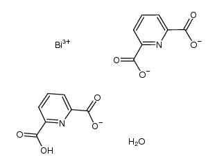 (Bi[(dipicolinic acid)(-2H)][(dipicolinic acid)(-1H)]*(water))n Structure