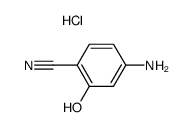 4-amino-2-hydroxybenzonitrile hydrochloride结构式