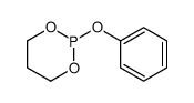 2-phenoxy-1,3,2-dioxaphosphinane结构式