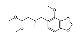 -N-methylamino>acetaldehyde dimethyl acetal结构式