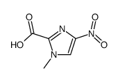 1-METHYL-4-NITRO-1H-IMIDAZOLE-2-CARBOXYLIC ACID Structure