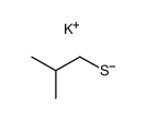 Potassium; 2-methyl-propane-1-thiolate Structure