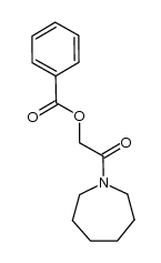 2-(azepan-1-yl)-2-oxoethyl benzoate Structure