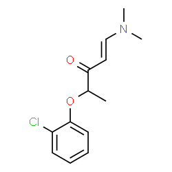 4-(2-CHLOROPHENOXY)-1-(DIMETHYLAMINO)-1-PENTEN-3-ONE Structure