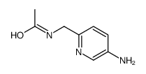 N-((5-Aminopyridin-2-yl)methyl)acetamide structure