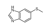 (9ci)-5-(甲基硫代)-1H-苯并咪唑结构式