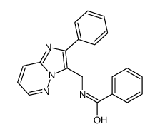 N-[(2-phenylimidazo[1,2-b]pyridazin-3-yl)methyl]benzamide Structure