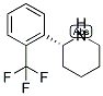 (R)-2-(2-(TRIFLUOROMETHYL)PHENYL)PIPERIDINE结构式