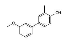 4-(3-methoxyphenyl)-2-methylphenol Structure