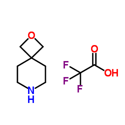 2-oxa-7-azaspiro[3.5]nonane 2,2,2-trifluoroacetate structure
