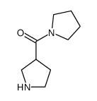 pyrrolidin-1-yl(pyrrolidin-3-yl)methanone structure