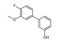 4'-FLUORO-3'-METHOXY-[1,1'-BIPHENYL]-3-OL结构式
