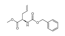 (R)-methyl 2-[N-(benzyloxycarbonyl)amino]-4-pentenoate Structure