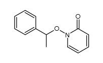 1-(α-Methylbenzyloxy)-2-pyridone Structure