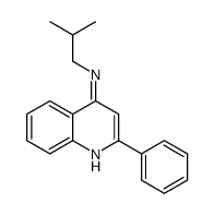 N-(2-methylpropyl)-2-phenylquinolin-4-amine Structure