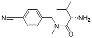 (S)-2-AMino-N-(4-cyano-benzyl)-3,N-diMethyl-butyraMide结构式