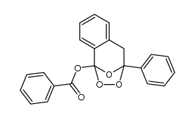 2-Phenyl-3-(benzoyloxy)-1H-indene ozonide结构式