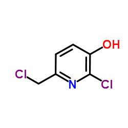 3-Pyridinol, 2-chloro-6-(chloromethyl)-结构式