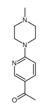 1-[6-(4-methyl-piperazin-1-yl)-pyridin-3-yl]-ethanone结构式