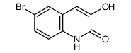 6-Bromo-4-hydroxyquinolin-2(1H)-one结构式