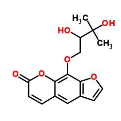 (-)-Heraclenol structure