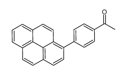 1-(4-pyren-1-ylphenyl)ethanone结构式