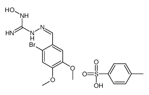 N1-Hydroxy-N3[(6-bromo-3,4-dimethoxybenzylidene)amino]guanidine tosyla te picture