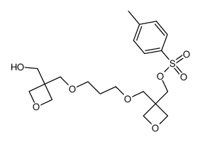 11-tosyloxy-2,2,10,10-bis(2-oxapropane-1,3-diyl)-4,8-dioxa-1-undecanol结构式