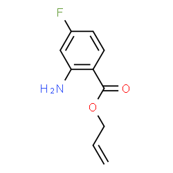 Benzoic acid, 2-amino-4-fluoro-, 2-propenyl ester (9CI)结构式
