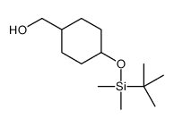 [4-[tert-butyl(dimethyl)silyl]oxycyclohexyl]methanol Structure