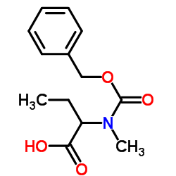 2-(N-benzyloxycarbonyl-N-methyl)aminobutyric acid picture
