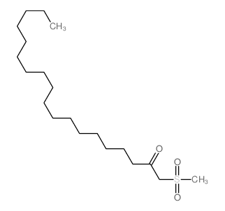 2-Nonadecanone,1-(methylsulfonyl)-结构式