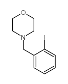 4-(2-IODOBENZYL)MORPHOLINE Structure