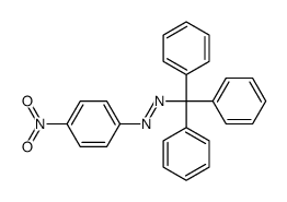(4-nitrophenyl)-trityldiazene Structure