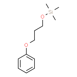 (3-Phenoxypropoxy)trimethylsilane Structure