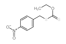 ethoxy-[(4-nitrophenyl)methylsulfanyl]methanethione Structure